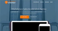 Desktop Screenshot of marketplacestrategy.com
